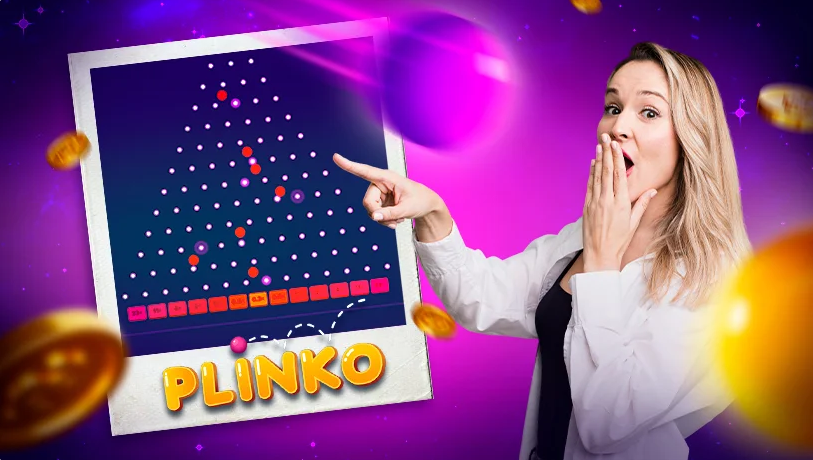 Играть в Plinko от Stake казино онлайн